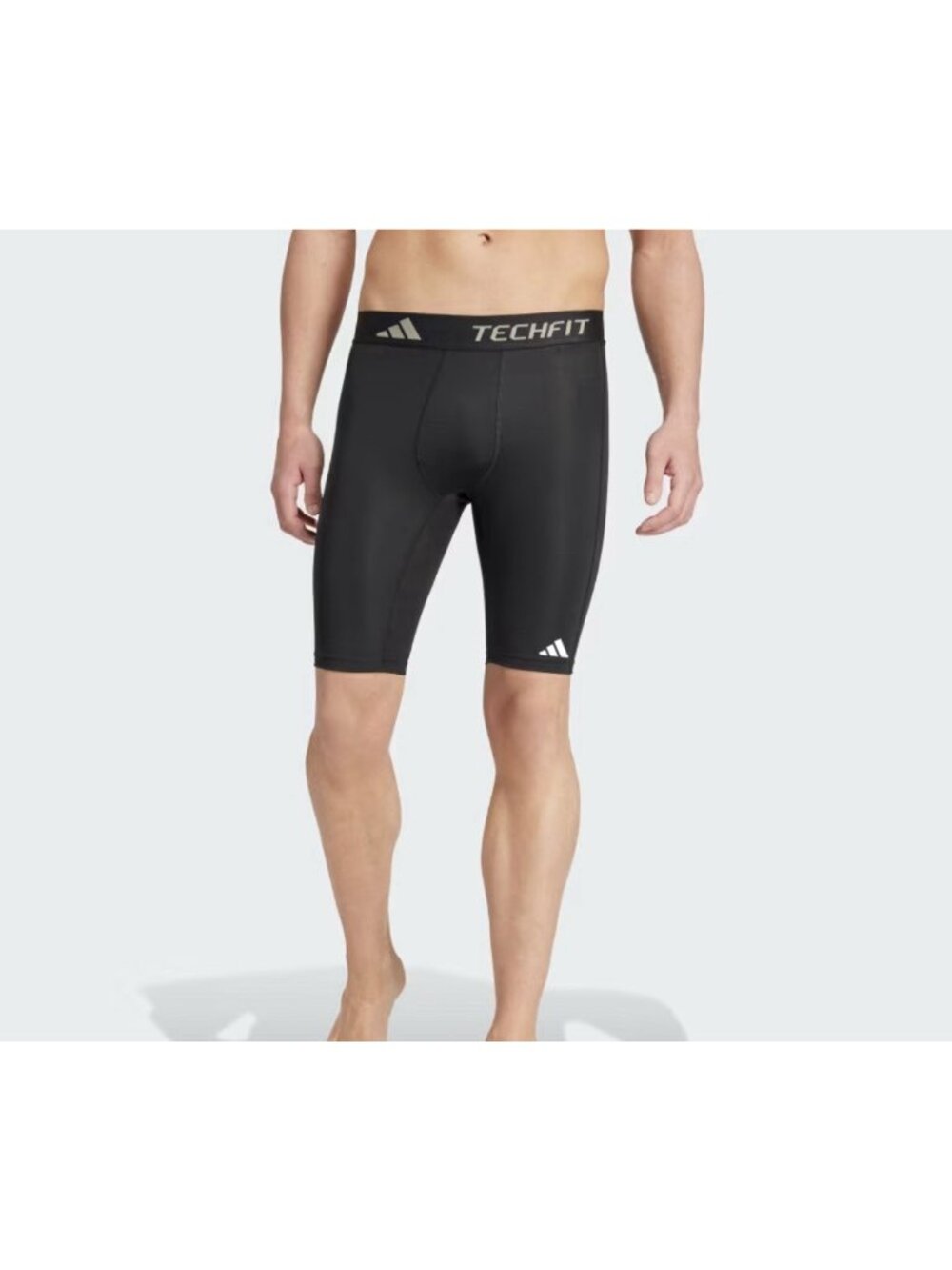 ADIDAS MENS TECHFIT COMPRESSION TRAINING SHORT TIGHTS BLACK SMALL